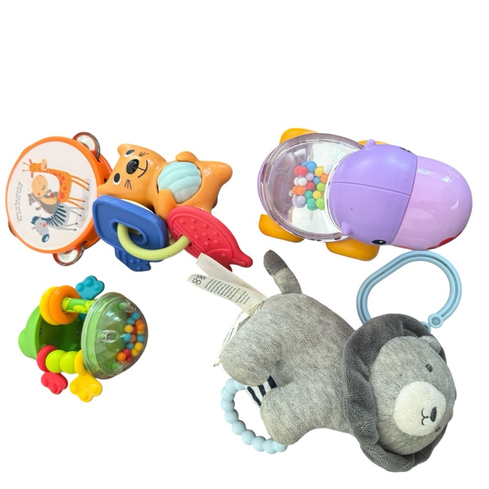 Fisher-Price Multicolor Baby Sensory Toy Set Rattle toys